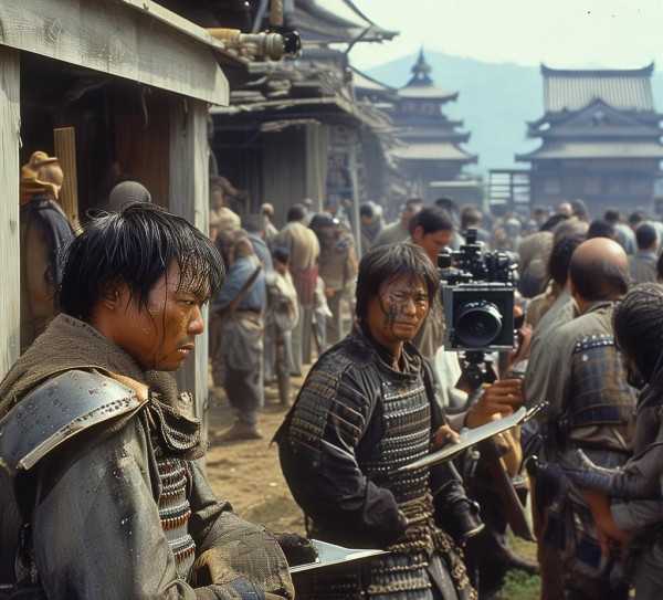 武士影坛幕后，拍摄花絮里的辛勤与荣耀
